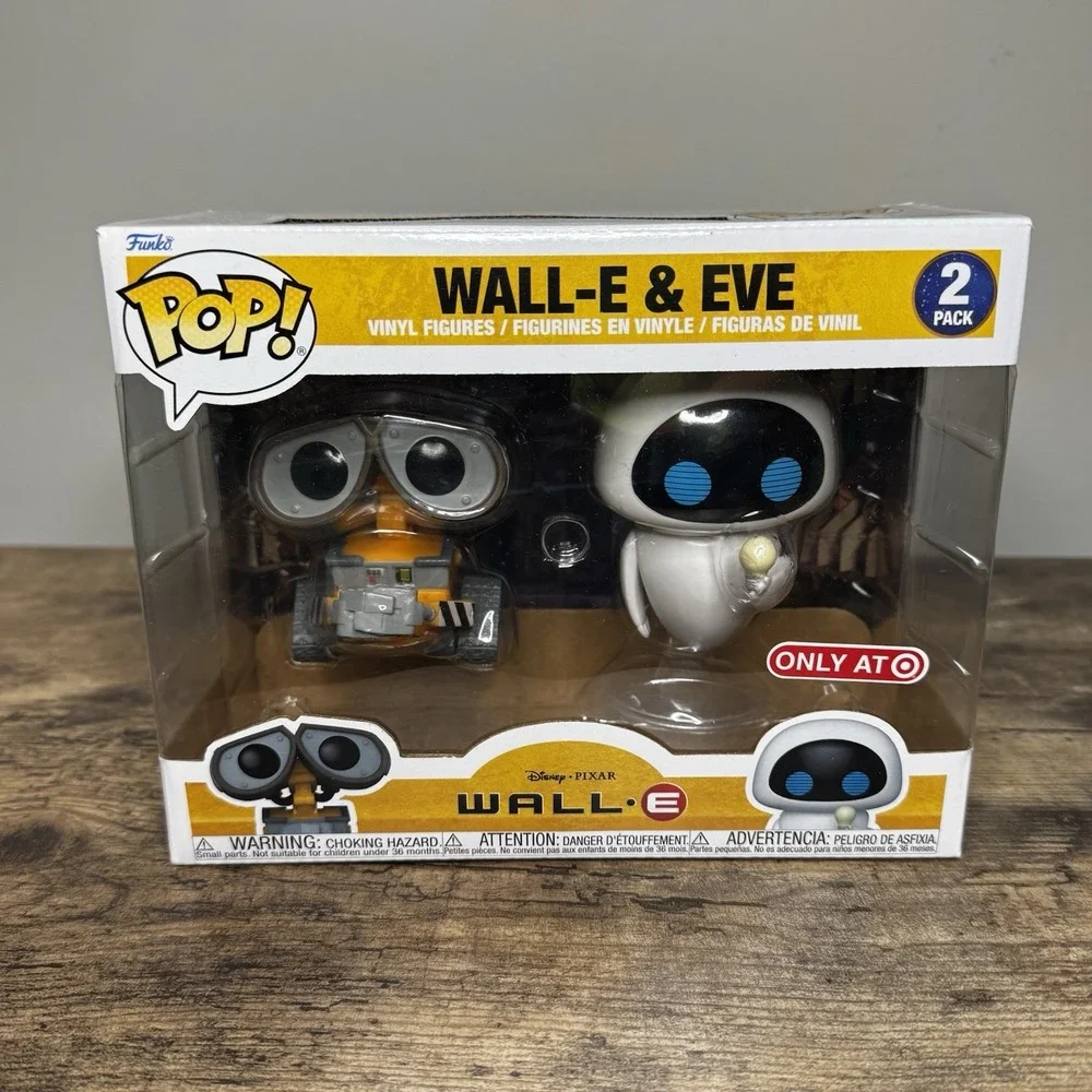 Funko POP! Disney Pixar Wall-E & Eve Target Exclusive Vinyl Figure
